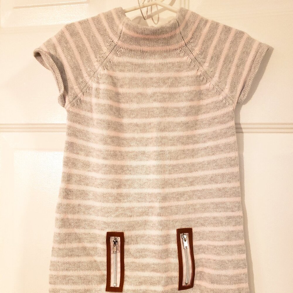 GIRLS WOOL SWEATER DRESS by ISAAC MIZRAHI NEW YORK - SIZE 4 - RN# 75343